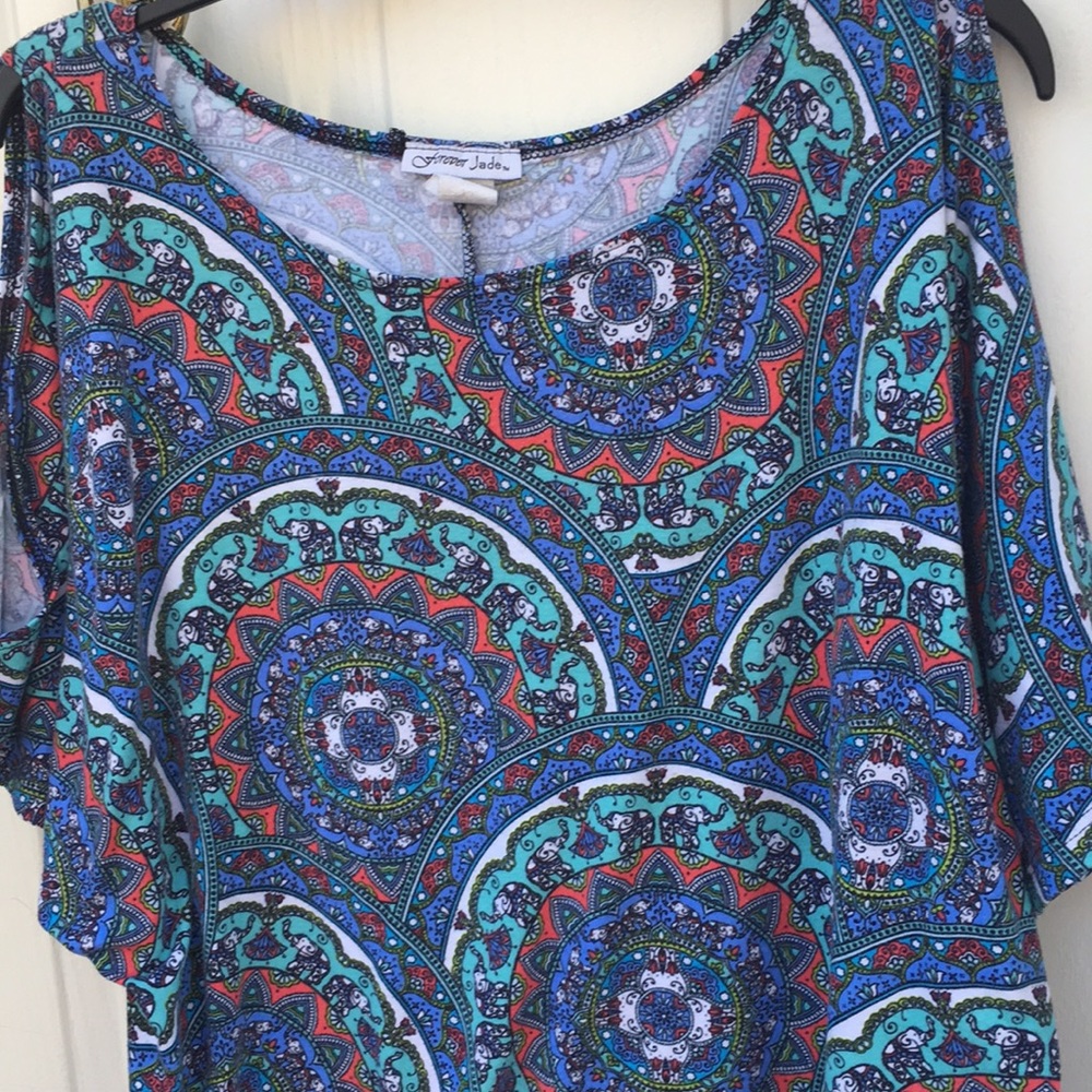 Cold shoulder shirt